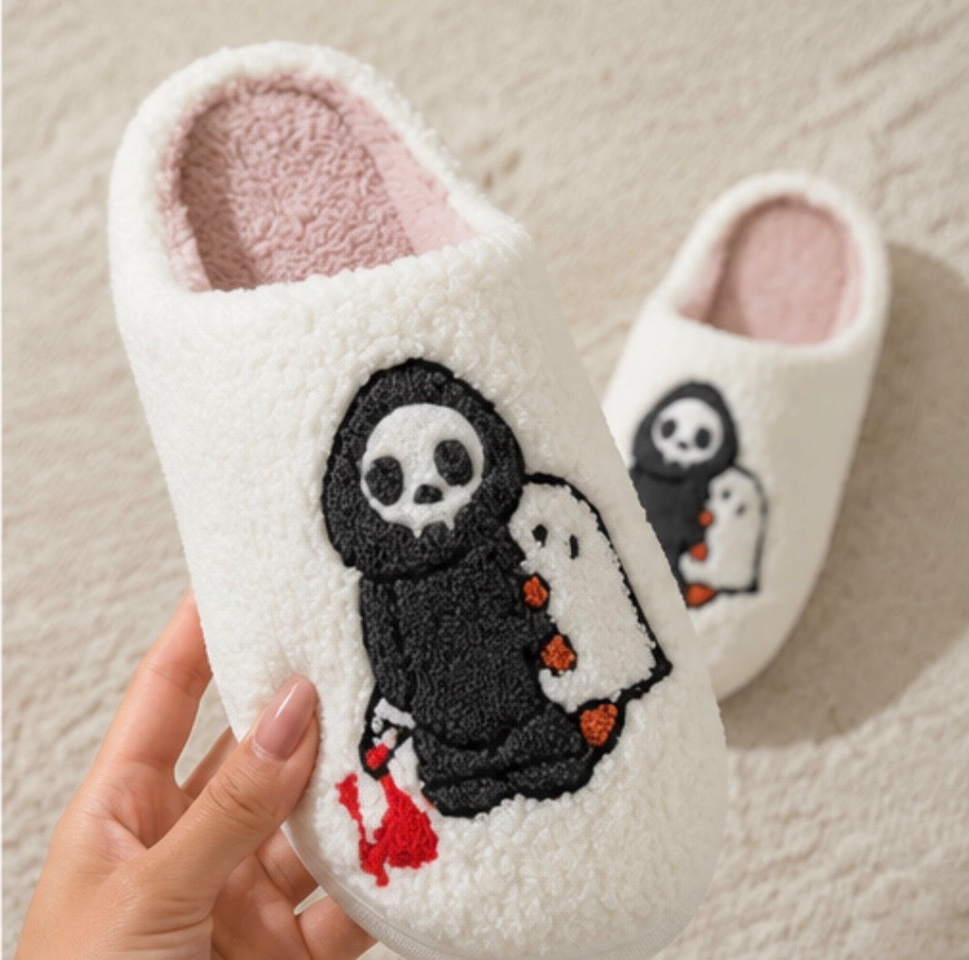 Reaper's Sweetheart Slippers