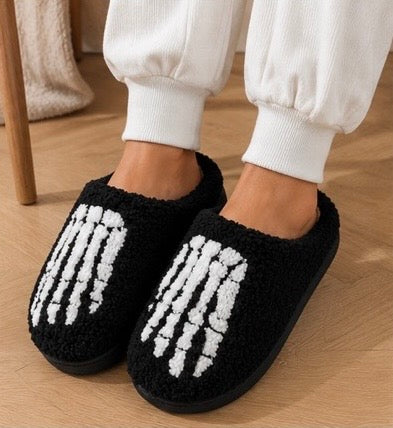 Skeleton Toes Slippers