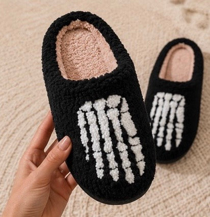 Skeleton Toes Slippers