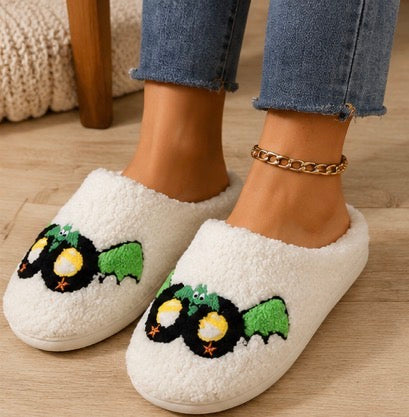 Bat Mask Moonlight Slippers