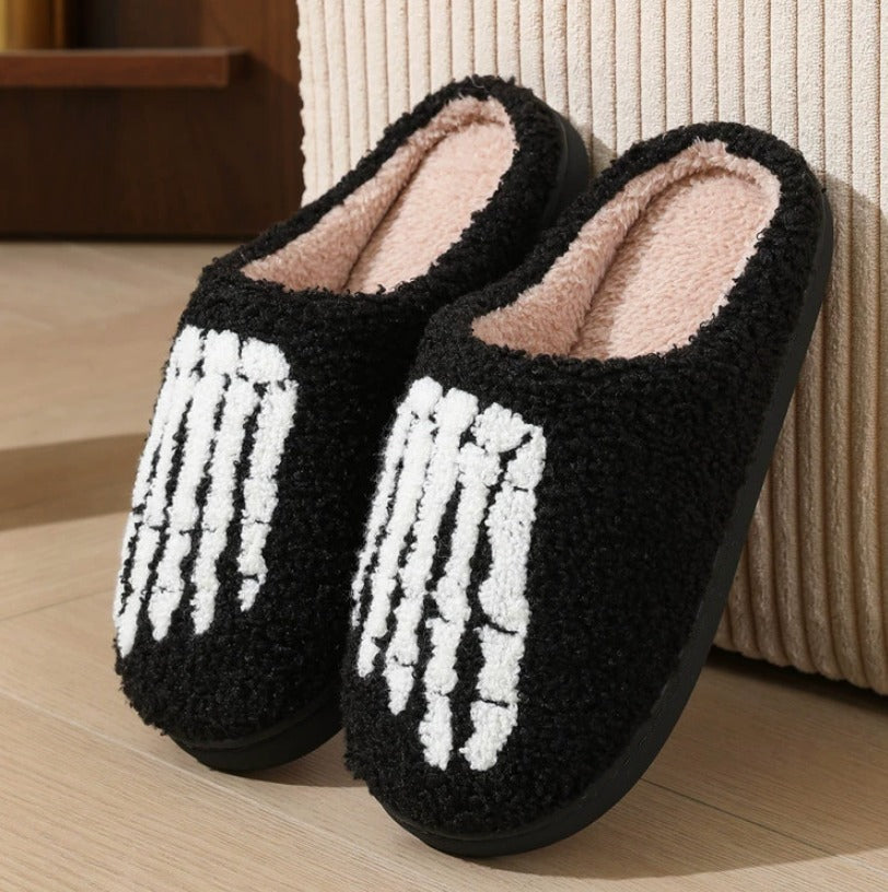 Skeleton Toes Slippers